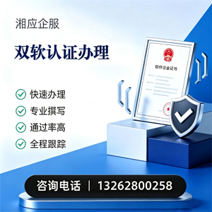 南京双软认证申报服务