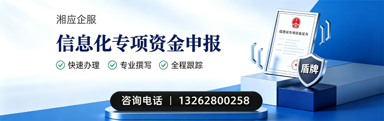 南京信息化专项资金申报服务