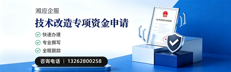 南京技术改造专项资金申报服务