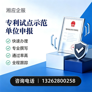 南京专利试点示范单位申报服务
