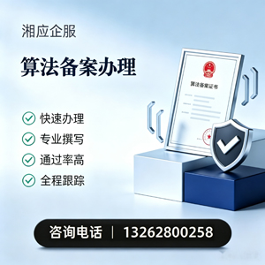 南京算法备案申报服务